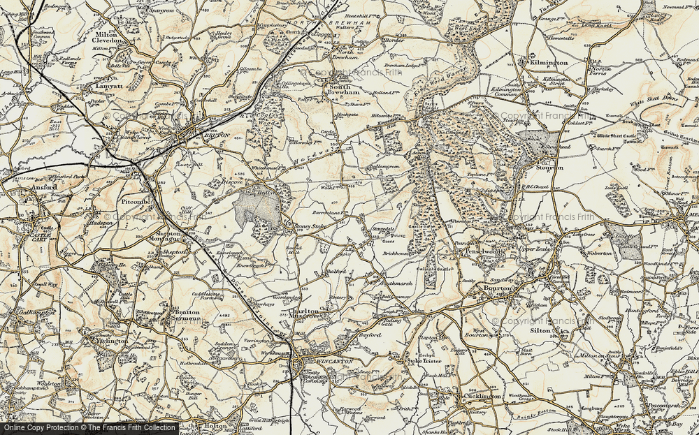 Old Map of Barrow, 1897-1899 in 1897-1899
