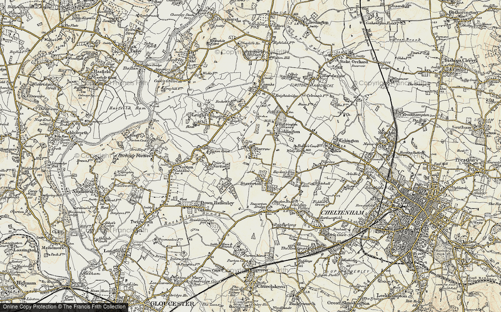Old Map of Barrow, 1898-1900 in 1898-1900