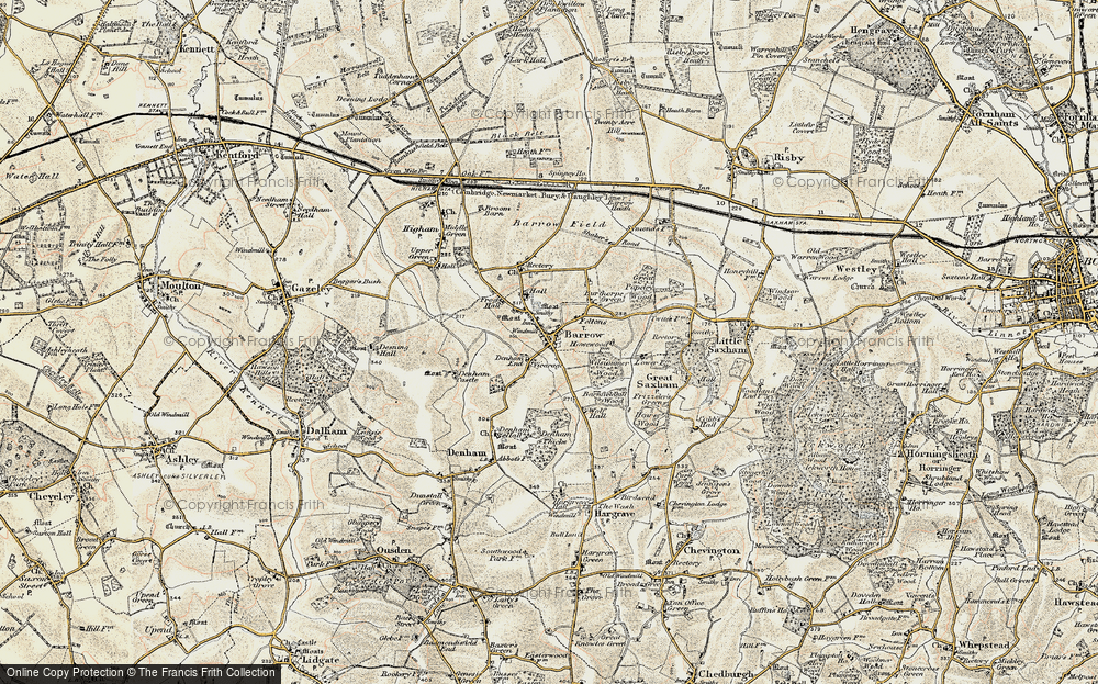 Old Map of Barrow, 1899-1901 in 1899-1901