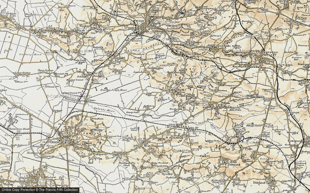 Old Map of Barrow, 1899 in 1899