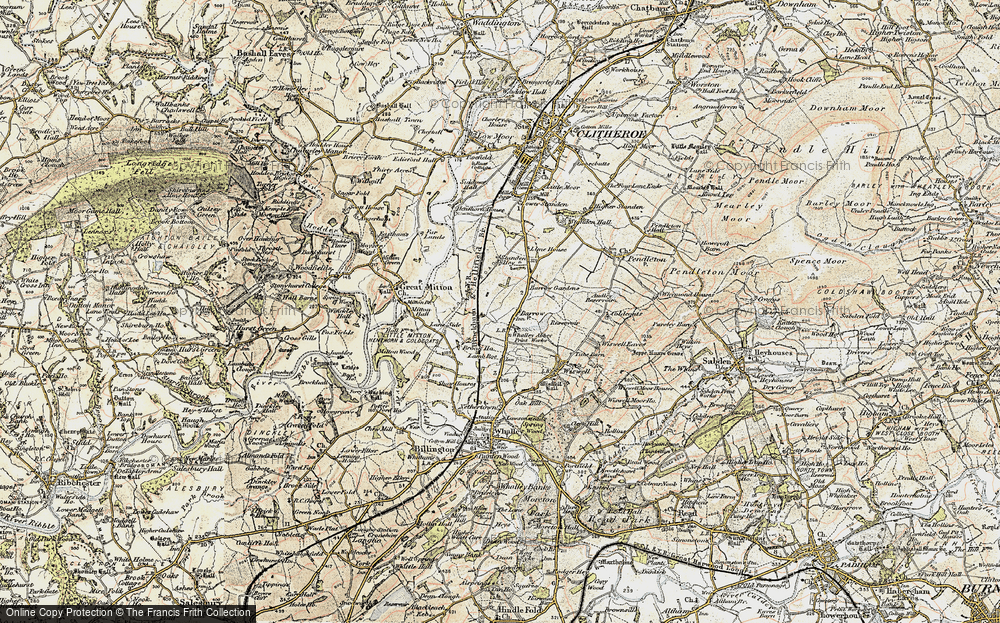 Old Map of Barrow, 1903-1904 in 1903-1904