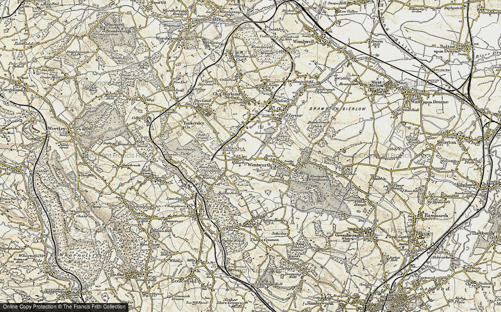 Old Map of Barrow, 1903 in 1903