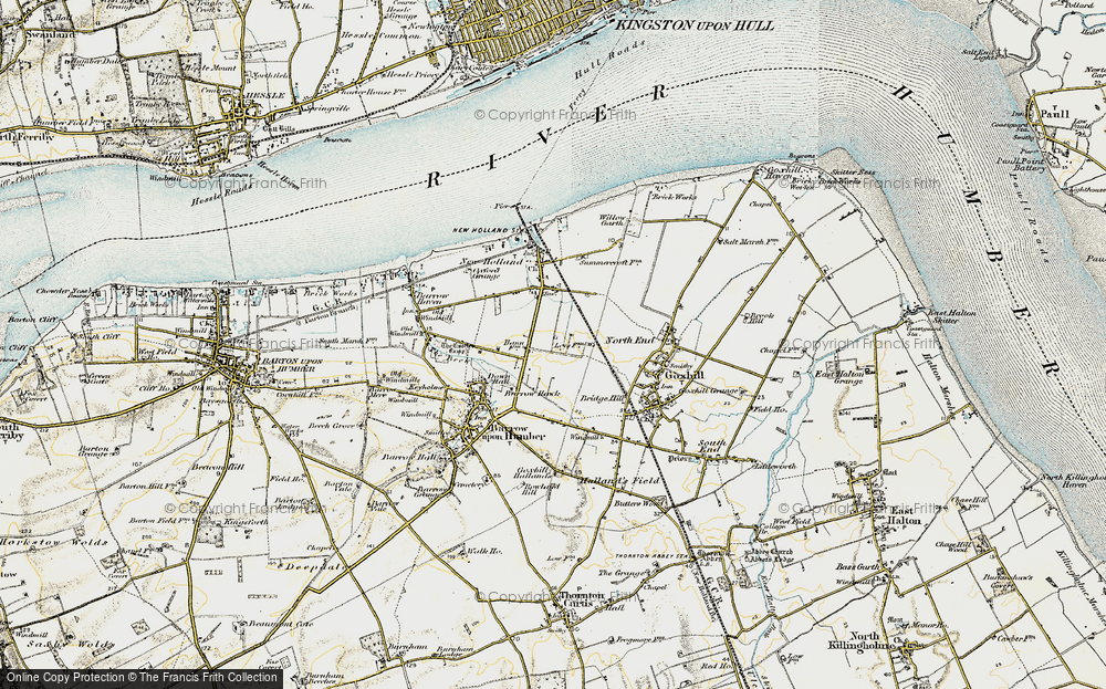 Old Map of Barrow Hann, 1903-1908 in 1903-1908