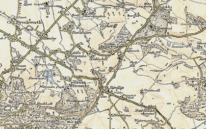 Old map of Barrow Wake in 1898-1900