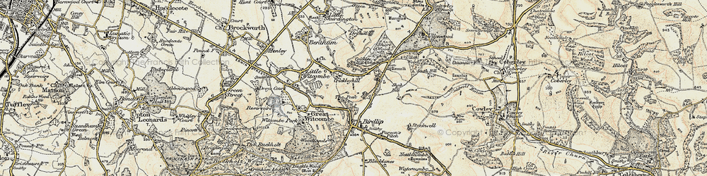 Old map of Barrow Wake in 1898-1900