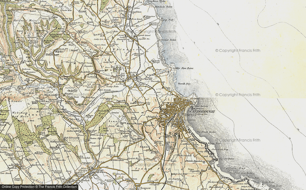 Old Map of Barrowcliff, 1903-1904 in 1903-1904