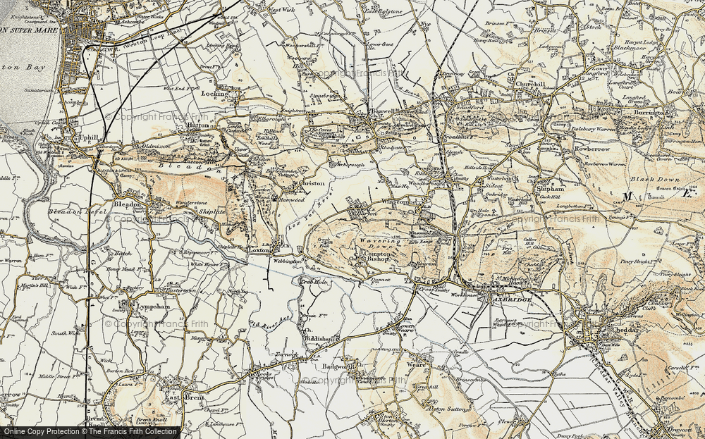 Old Map of Barton, 1899-1900 in 1899-1900