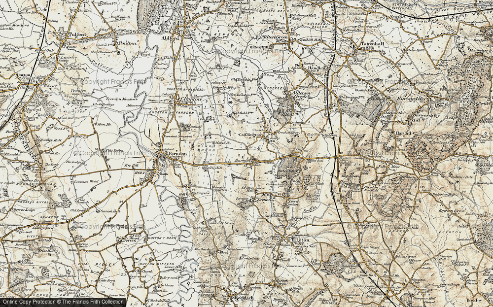 Old Map of Barton, 1902-1903 in 1902-1903