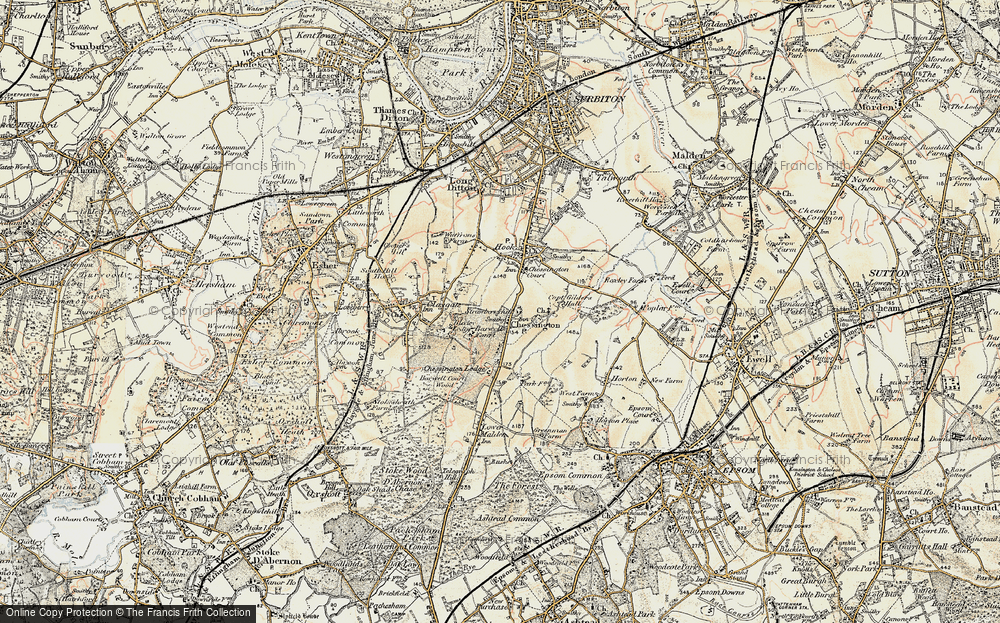 Old Map of Barwell, 1897-1909 in 1897-1909