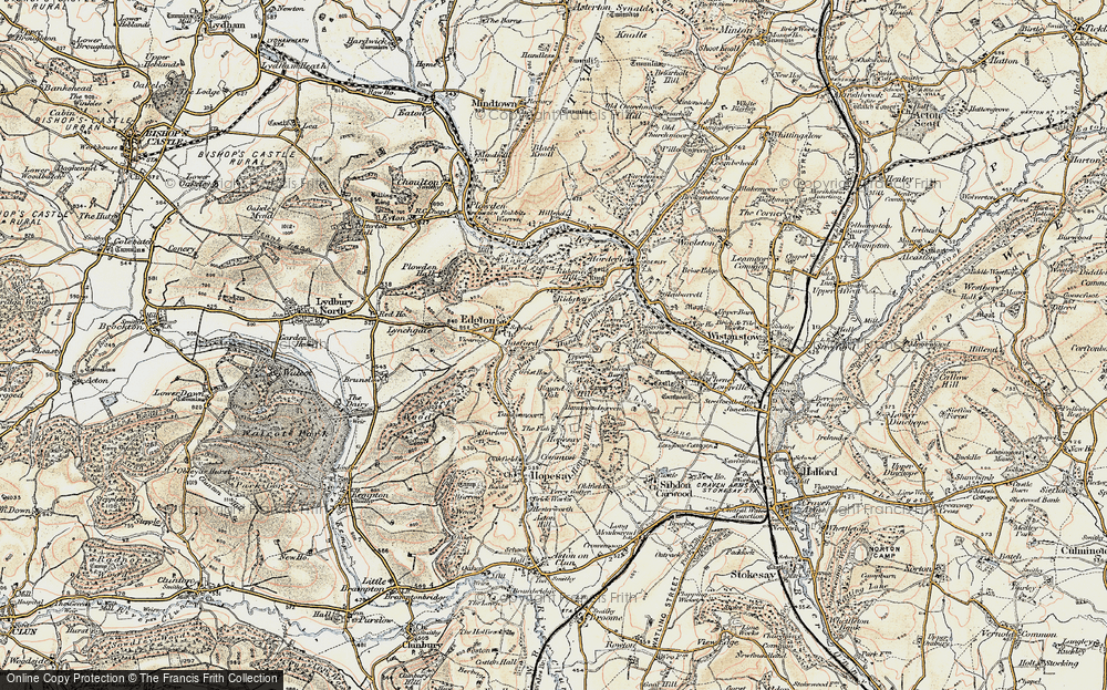 Old Map of Basford, 1901-1903 in 1901-1903