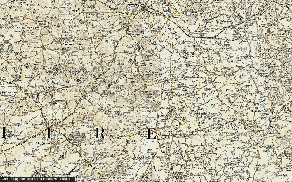 Old Map of Batchfields, 1899-1901 in 1899-1901