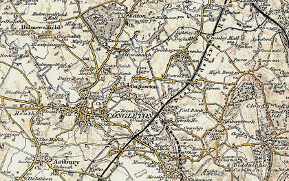 Old map of Bath Vale in 1902-1903