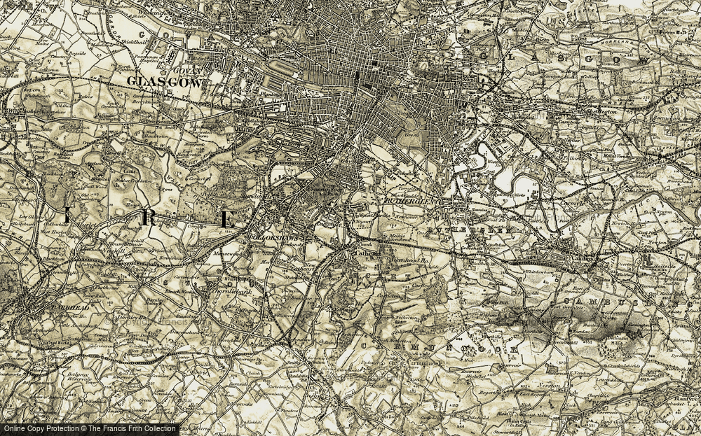 Old Map of Battlefield, 1904-1905 in 1904-1905