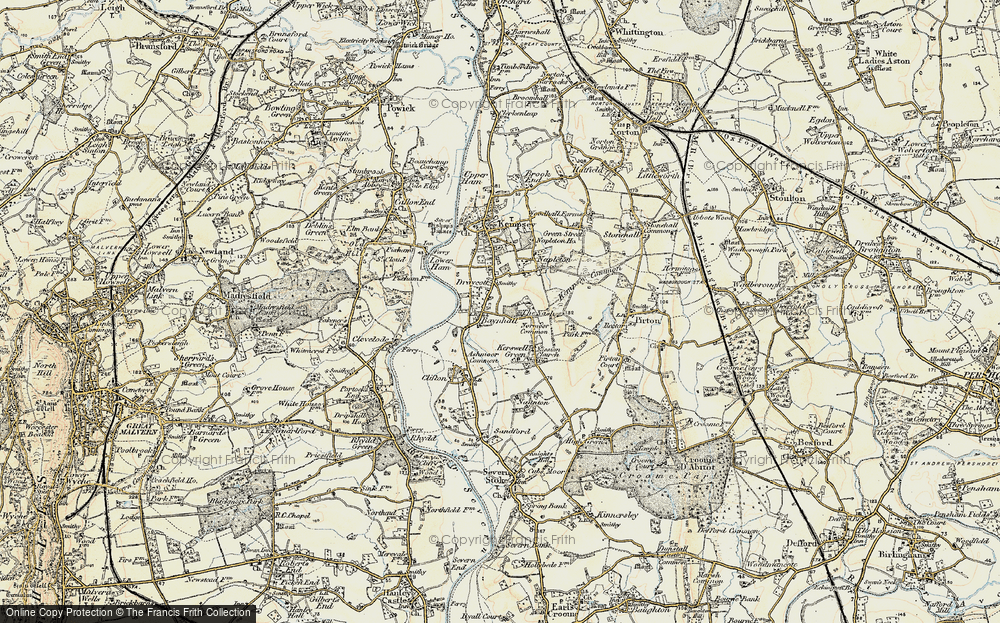 Old Map of Baynhall, 1899-1901 in 1899-1901