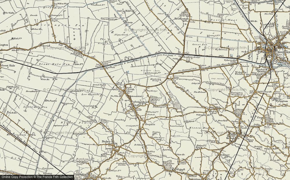 Old Map of Baythorpe, 1902-1903 in 1902-1903