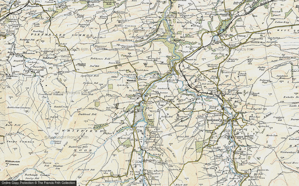 Old Map of Bearsbridge, 1901-1904 in 1901-1904