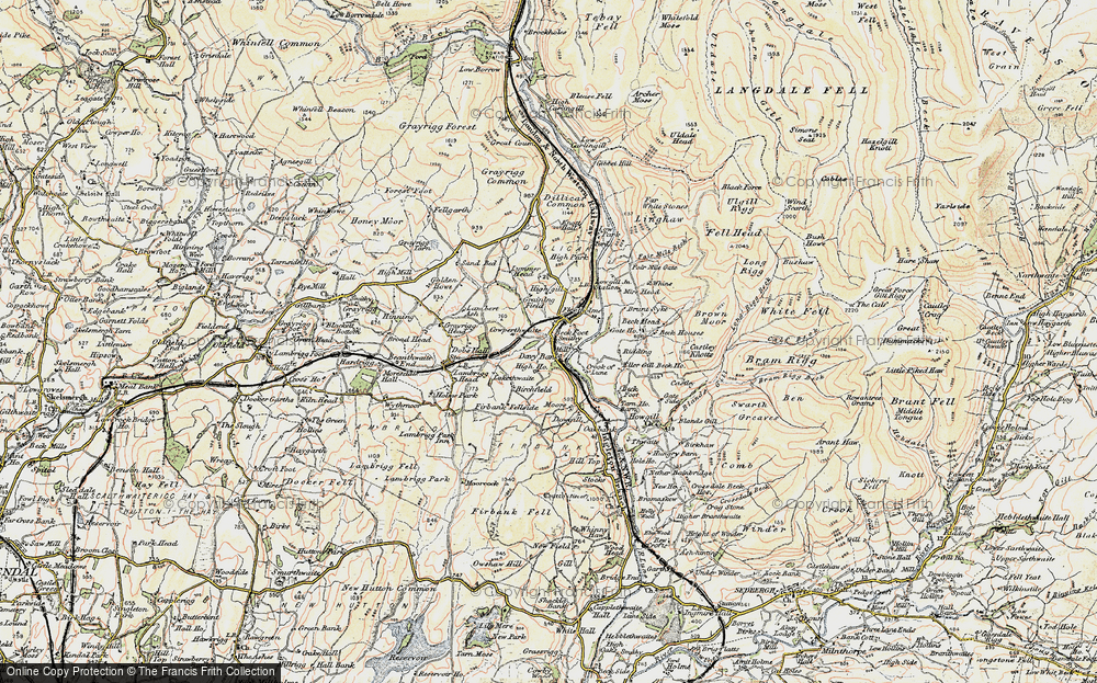 Old Map of Beck Foot, 1903-1904 in 1903-1904
