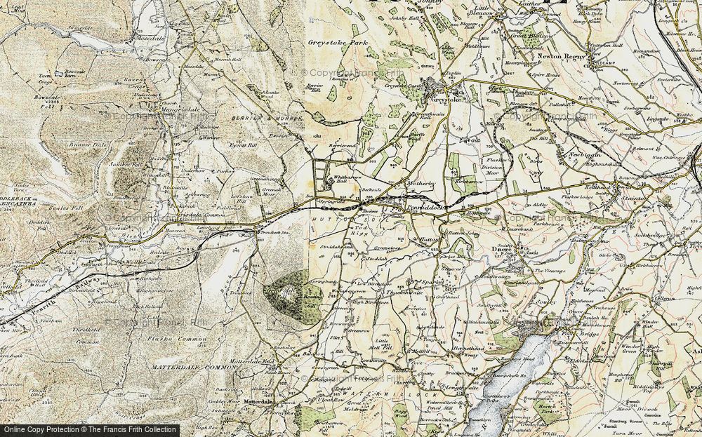 Old Map of Beckces, 1901-1904 in 1901-1904