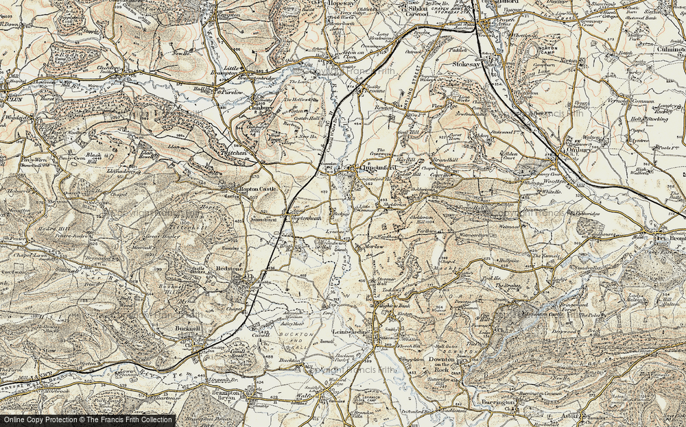 Old Map of Beckjay, 1901-1903 in 1901-1903