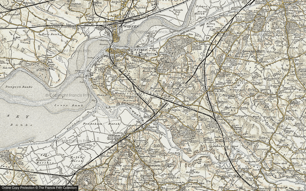 Old Map of Beechwood, 1902-1903 in 1902-1903