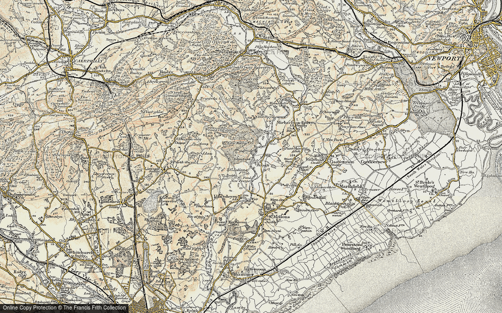 Old Map of Began, 1899-1900 in 1899-1900