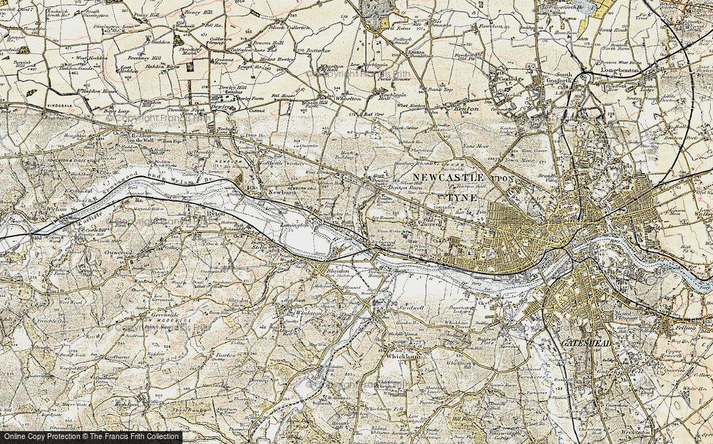 Old Map of Bell's Close, 1901-1904 in 1901-1904