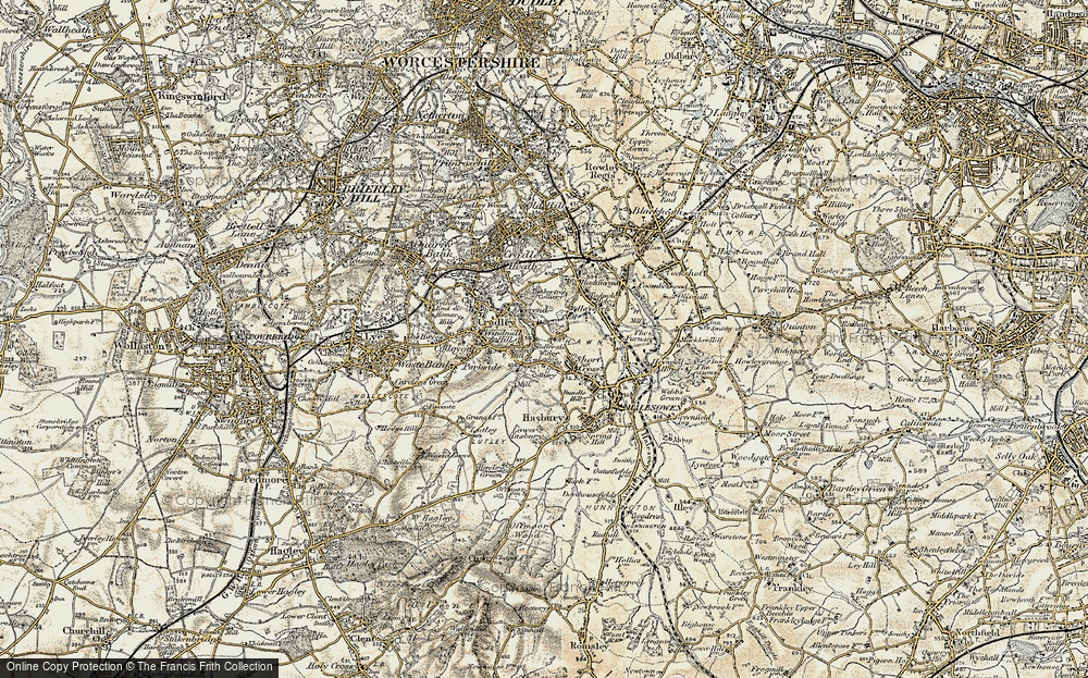 Old Map of Belle Vale, 1901-1902 in 1901-1902