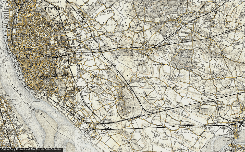 Old Map of Belle Vale, 1902-1903 in 1902-1903