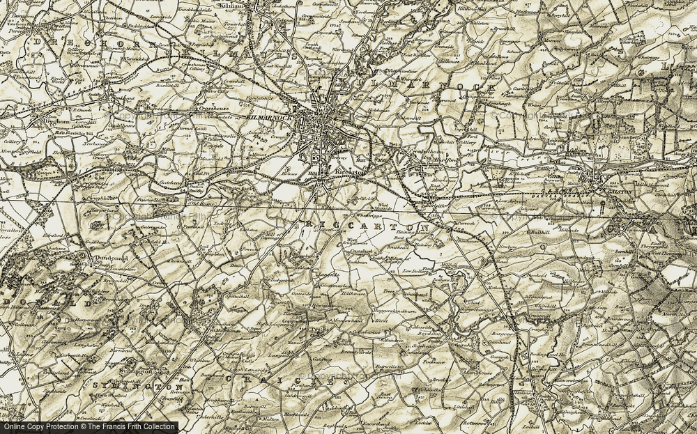 Old Map of Bellfield, 1905-1906 in 1905-1906