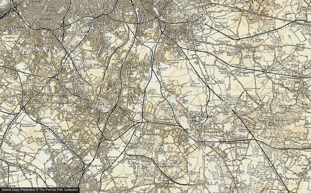 Old Map of Bellingham, 1897-1902 in 1897-1902