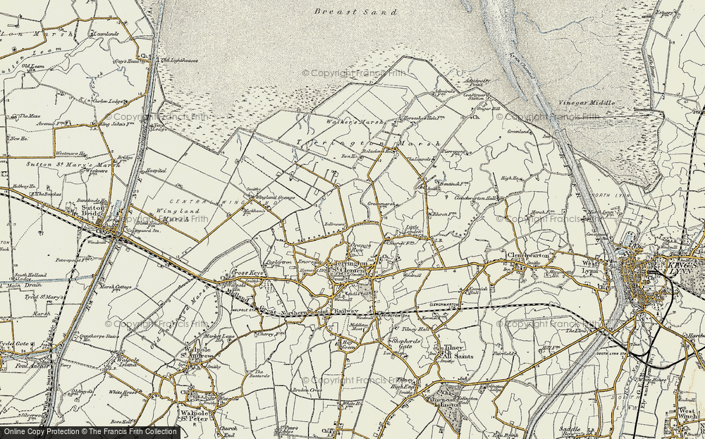 Old Map of Bellmount, 1901-1902 in 1901-1902