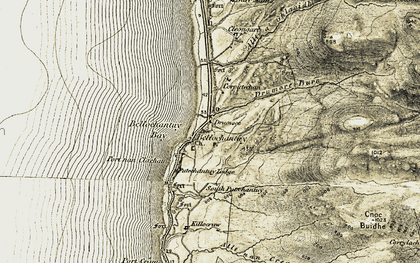 Old map of Alltan Bàn in 1905