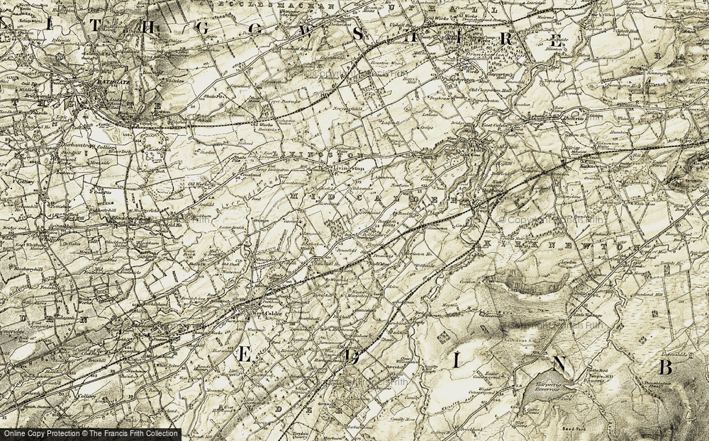 Old Map of Bellsquarry, 1904-1905 in 1904-1905