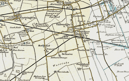 Old map of Bennetland in 1903