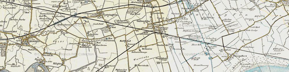 Old map of Bennetland in 1903