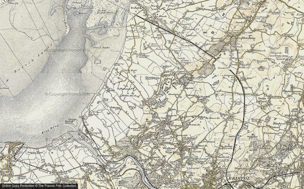 Old Map of Berwick, 1899 in 1899