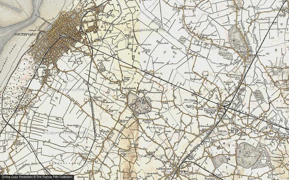 Old Map of Bescar, 1902-1903 in 1902-1903