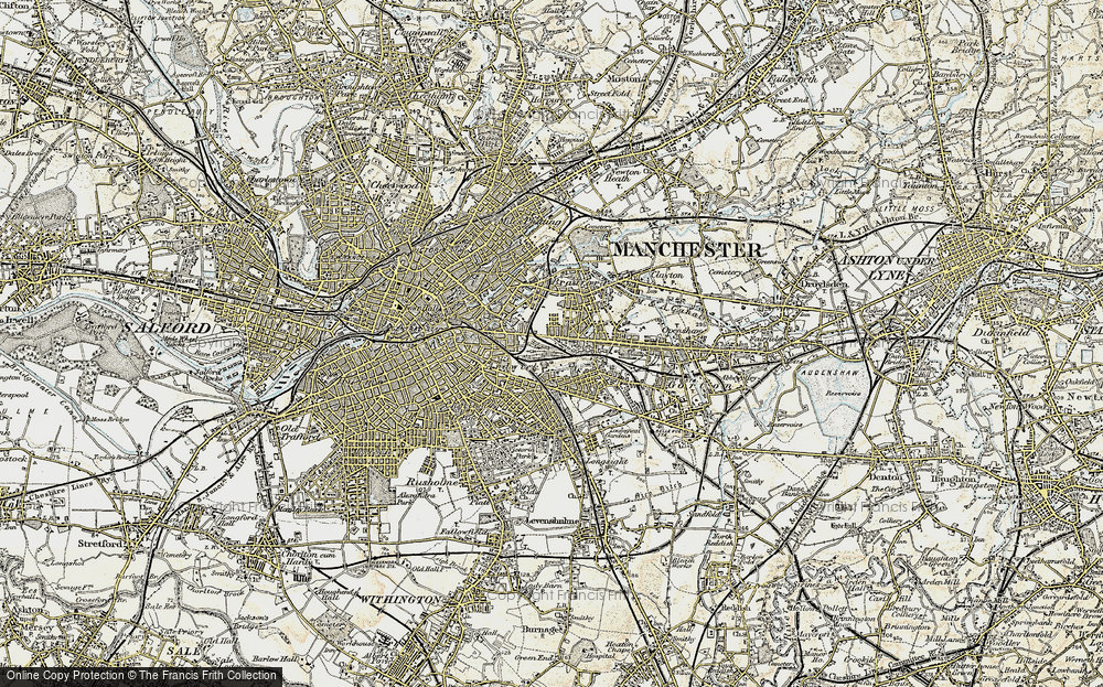 Old Map of Beswick, 1903 in 1903