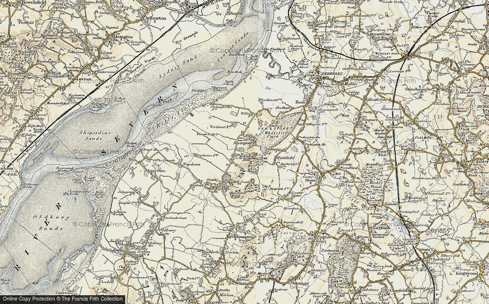 Old Map of Bevington, 1899-1900 in 1899-1900