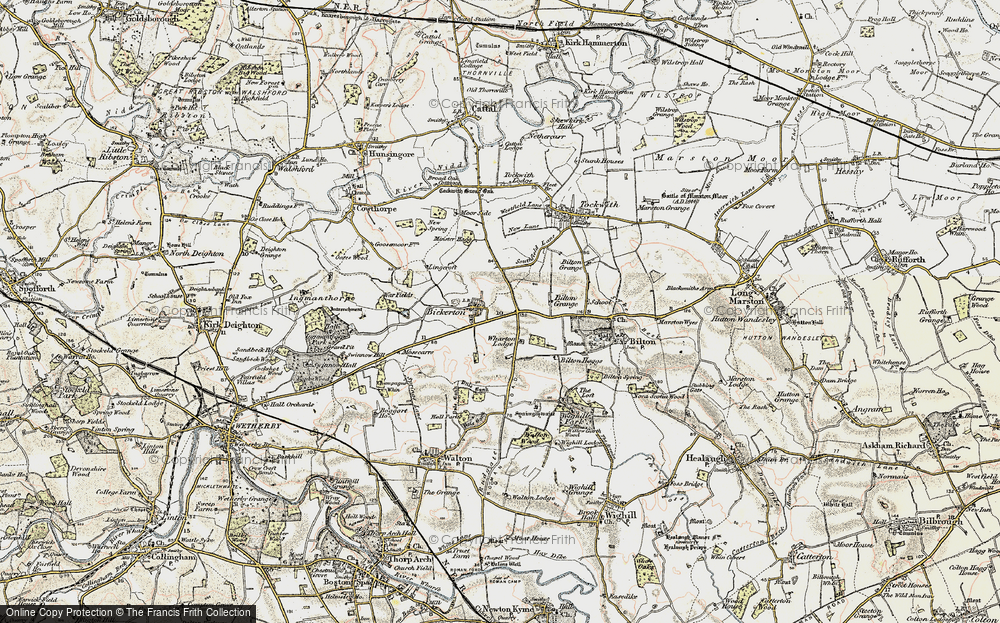 Old Map of Bickerton, 1903-1904 in 1903-1904