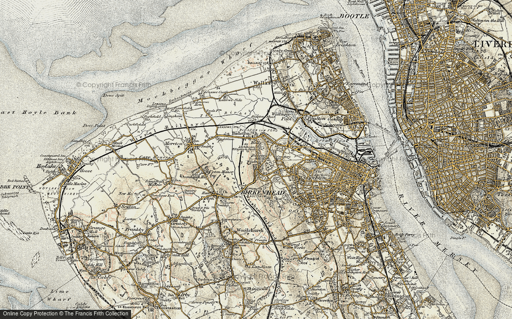 Old Map of Bidston Hill, 1902-1903 in 1902-1903