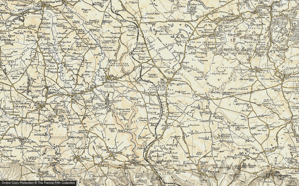 Old Map of Biggin, 1902-1903 in 1902-1903