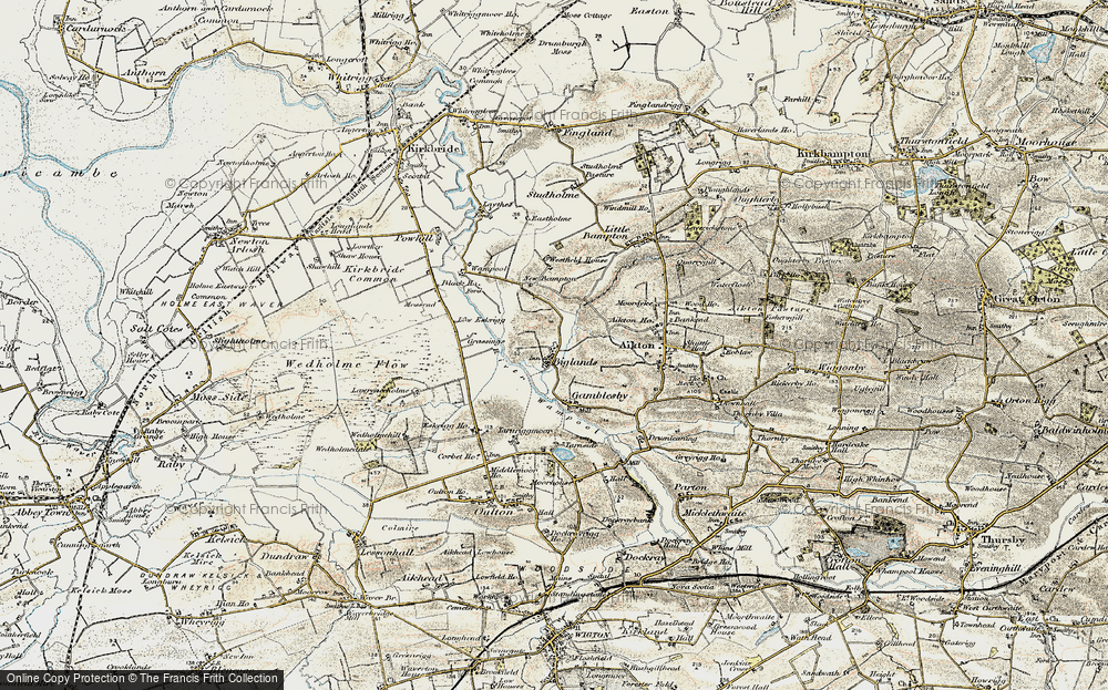 Old Map of Biglands, 1901-1904 in 1901-1904