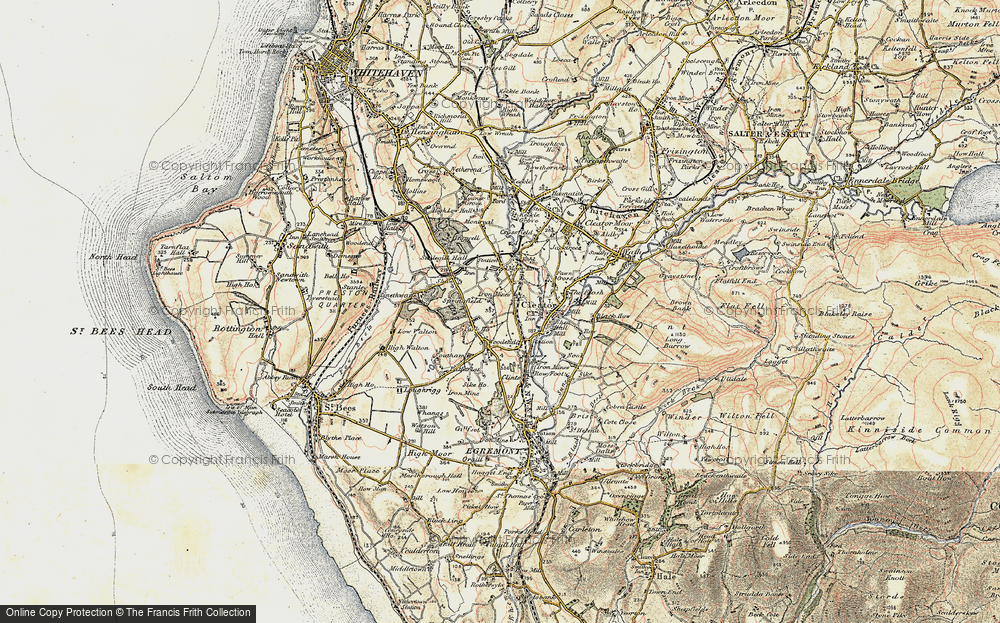 Old Map of Bigrigg, 1903-1904 in 1903-1904
