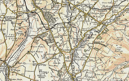 Old map of Bigrigg in 1903-1904