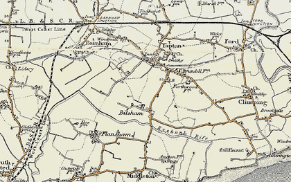 Old map of Bilsham in 1897-1899