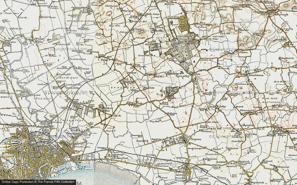 Old Map of Bilton, 1903-1908 in 1903-1908