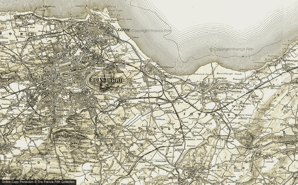Old Map of Bingham, 1903-1904 in 1903-1904
