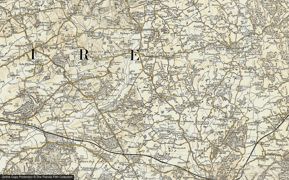 Old Map of Birchend, 1899-1901 in 1899-1901
