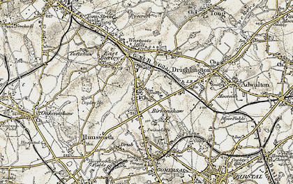 Old map of Birkenshaw in 1903